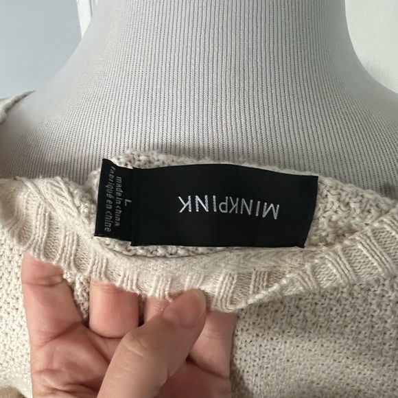 Minkpink Fringe Trim Cropped Sweater - Picture 14 of 16